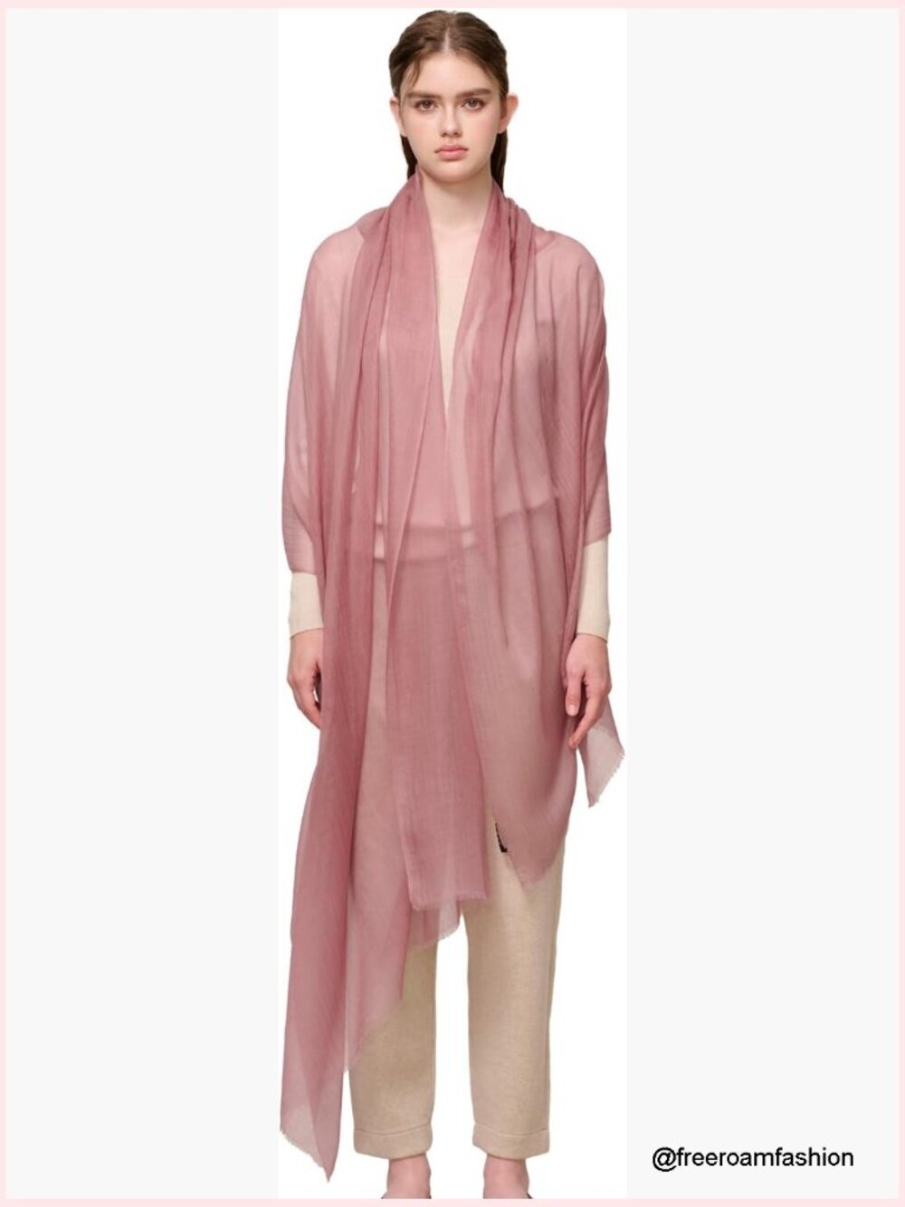 100% Cashmere Extra Large Pashmina Scarf Wrap